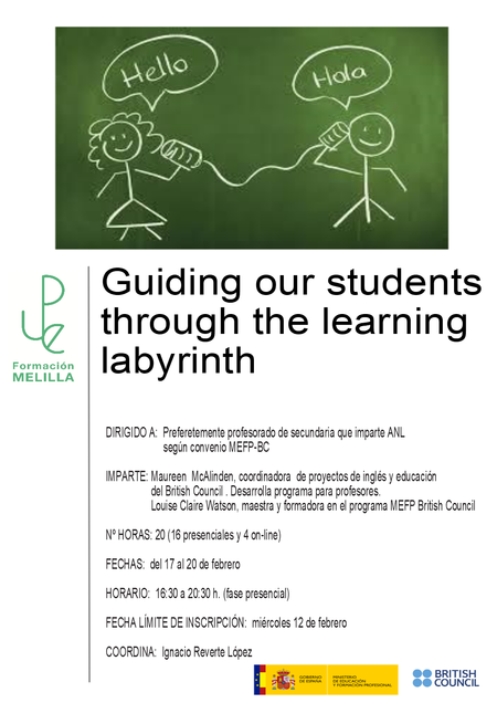 Curso "Guiding ours students through the learning labyrinth"